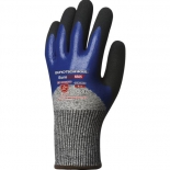 Gant 3/4 enduit double enduction nitrile niveau D 1CRAN