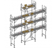 Échafaudage Aéris 45 - 88 m²